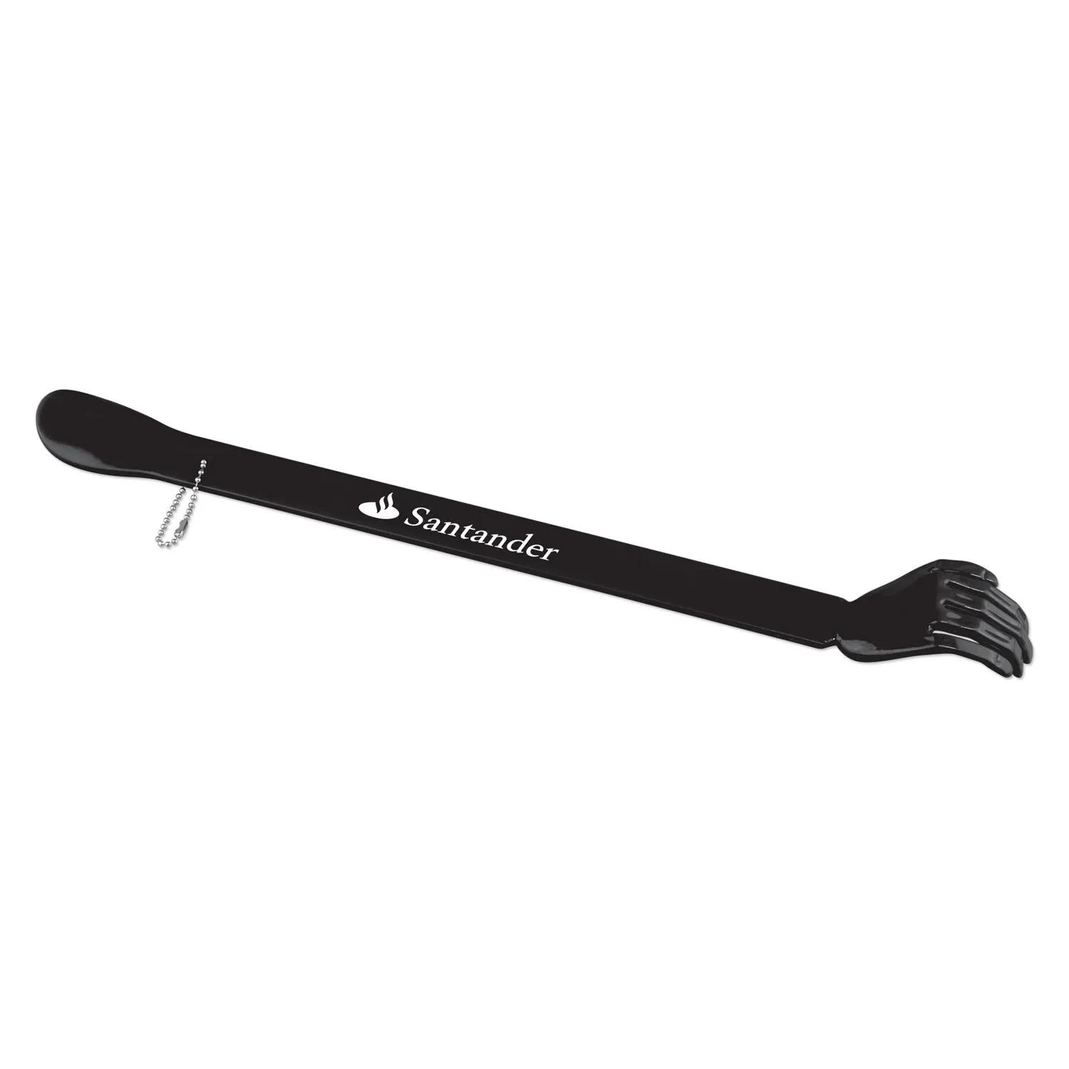 Backscratcher with Shoehorn Plastic Chain Attached - product view 5