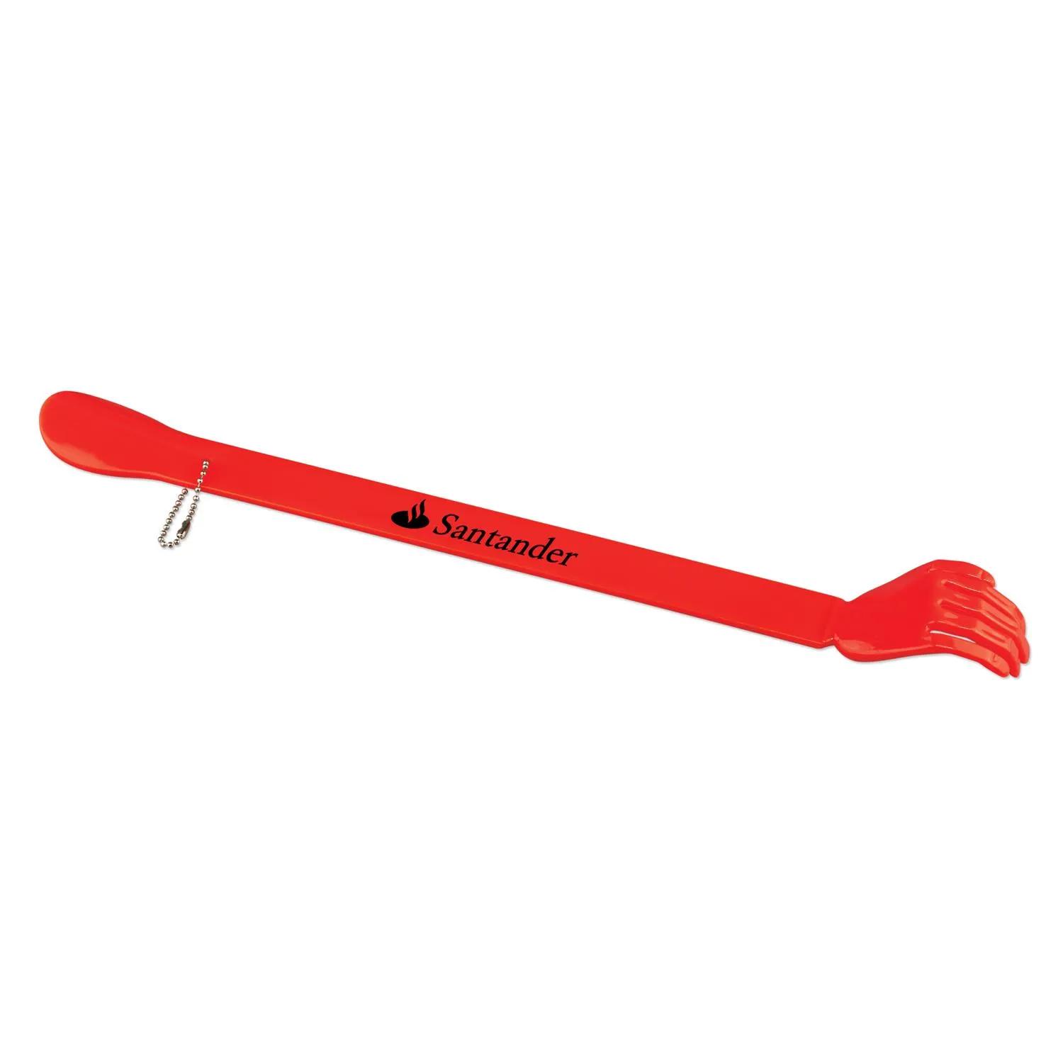 Backscratcher with Shoehorn Plastic Chain Attached - product view 9