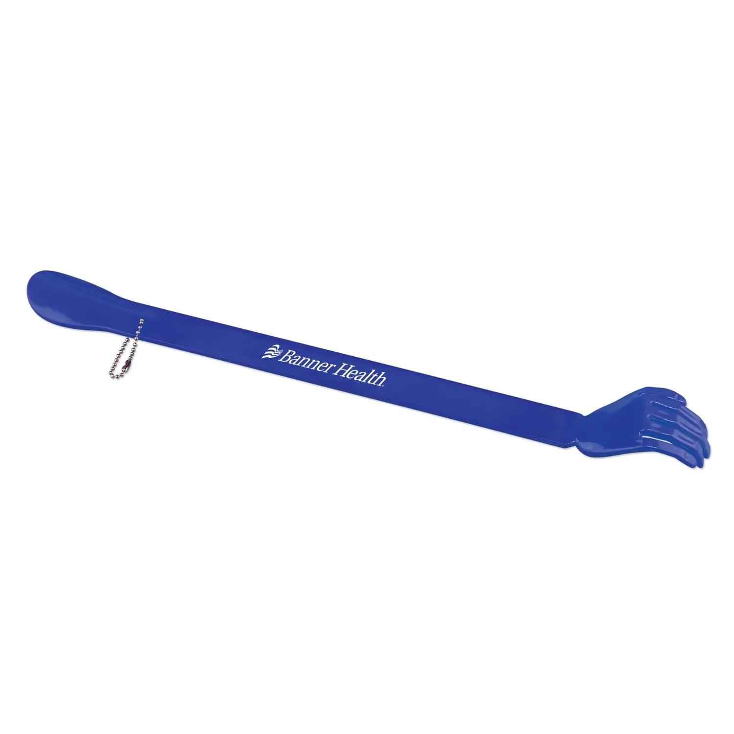 Backscratcher with Shoehorn Plastic Chain Attached - product view 10
