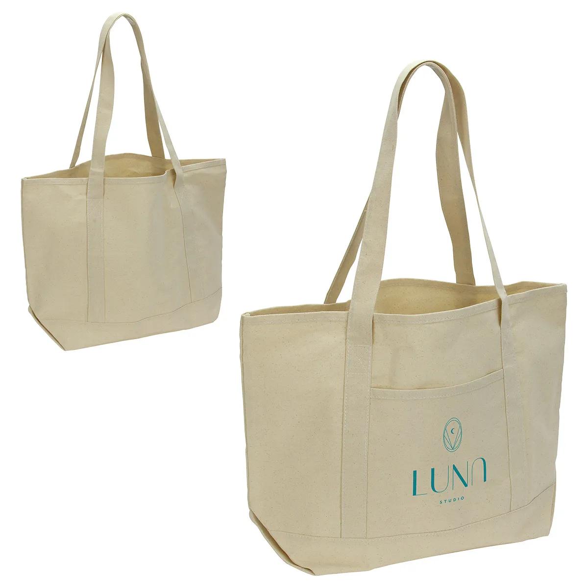 Orion 10 oz 50/50 Recycled Cotton Tote - promotional product with custom logo