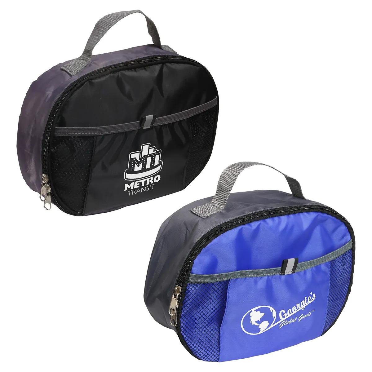 Polar Polyester Insulated Lunch Bag - promotional product with custom logo