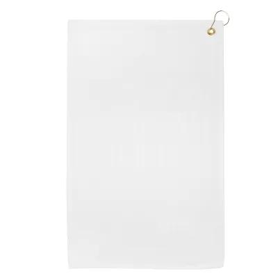 Golf Towel Poly Velour Cotton Super Absorbent - 16 x 25 in - product view 2