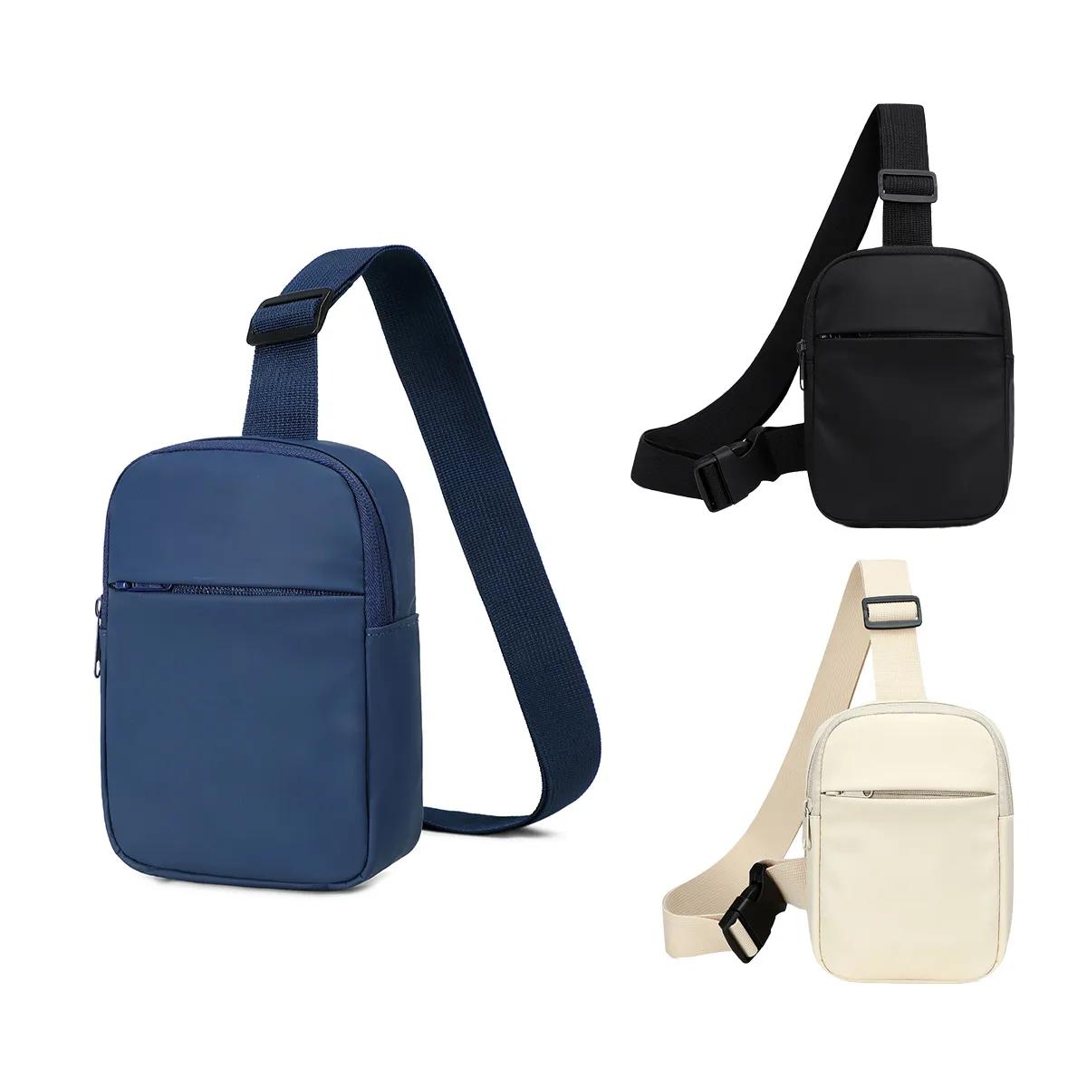 Posse Leatherette Crossbody Bag - promotional product with custom logo