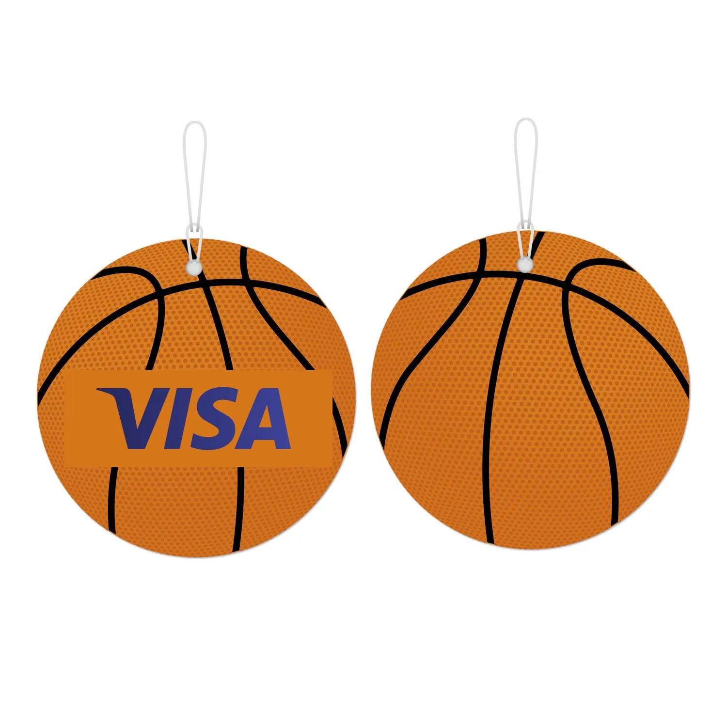 Basketball Air Freshener Custom Shape Long Lasting Scent