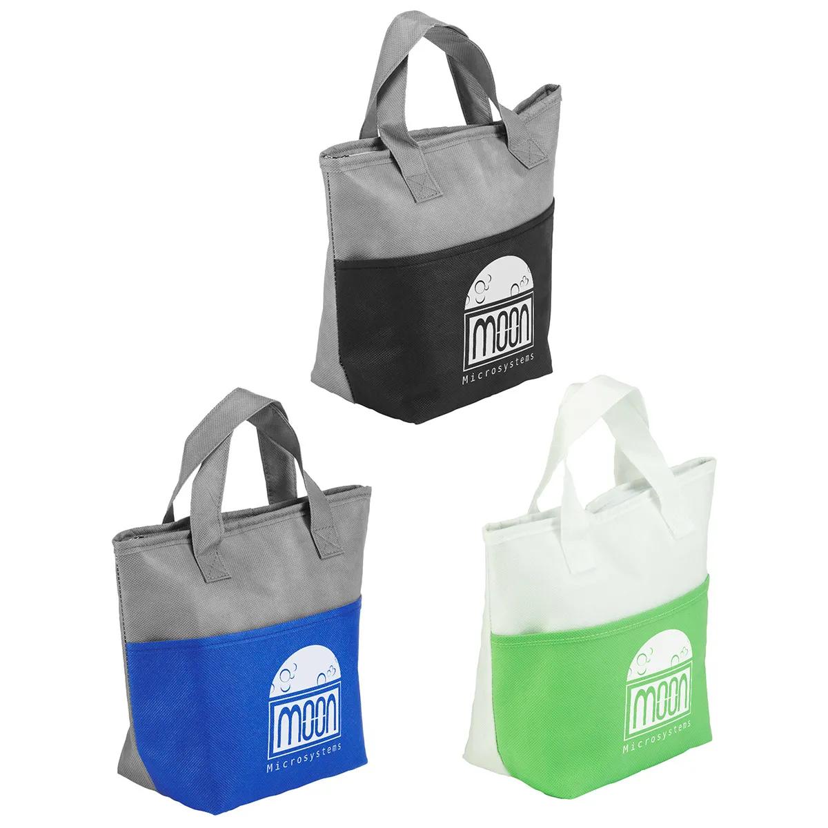 Santa Ana Non-Woven Insulated Snack Tote - promotional product with custom logo
