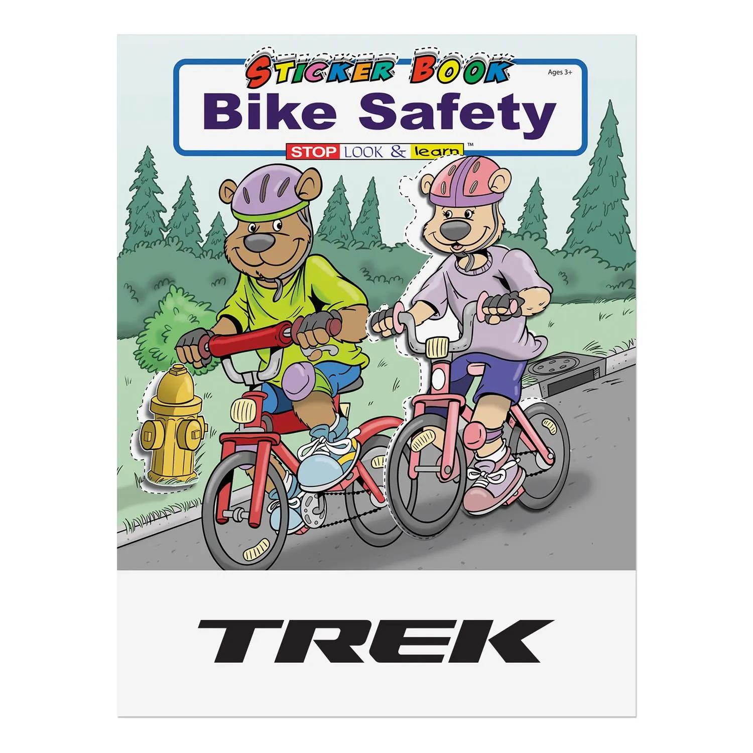 Bike Safety Stickers Book Educational Activity Children