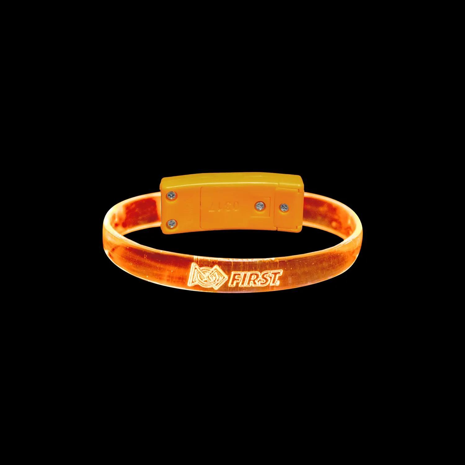 BOLT LED Wristband Silicone Custom Engraving Light Up - product view 5