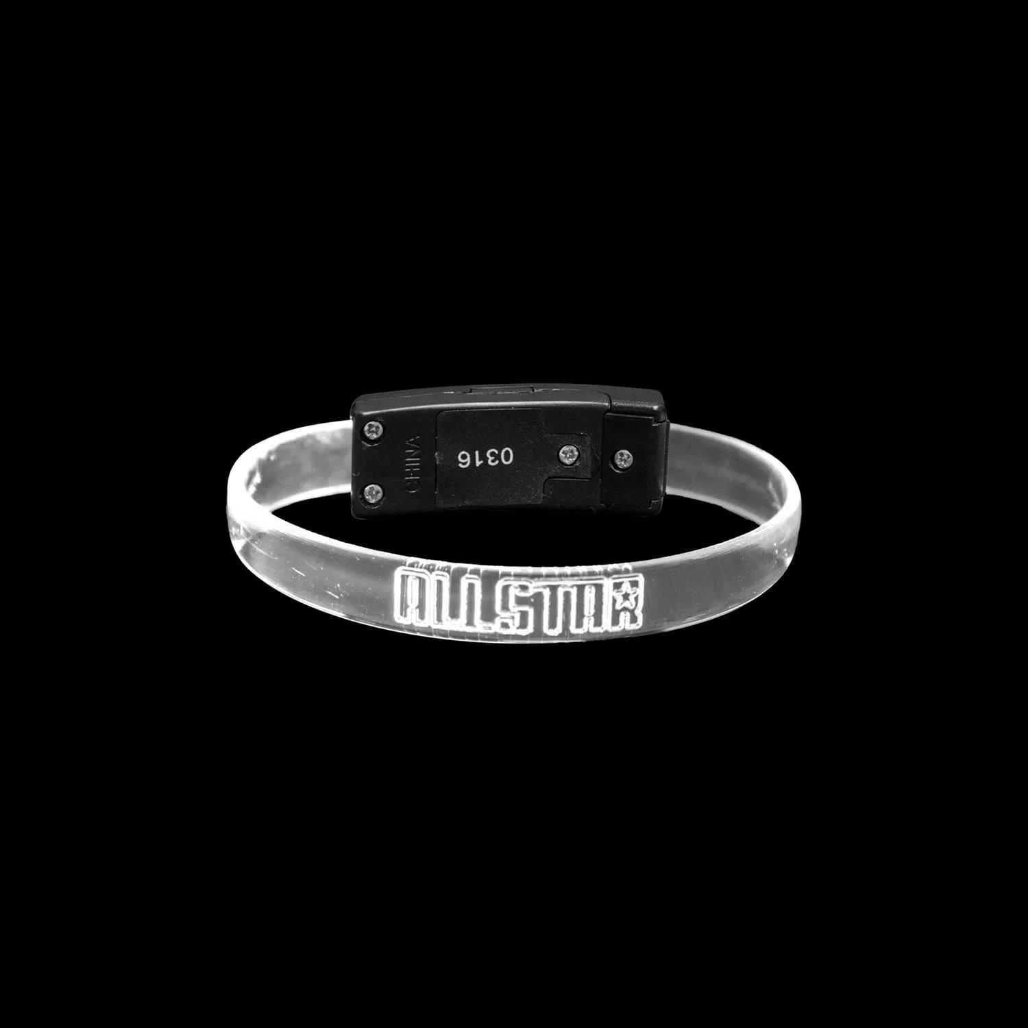 BOLT LED Wristband Silicone Custom Engraving Light Up - product view 7