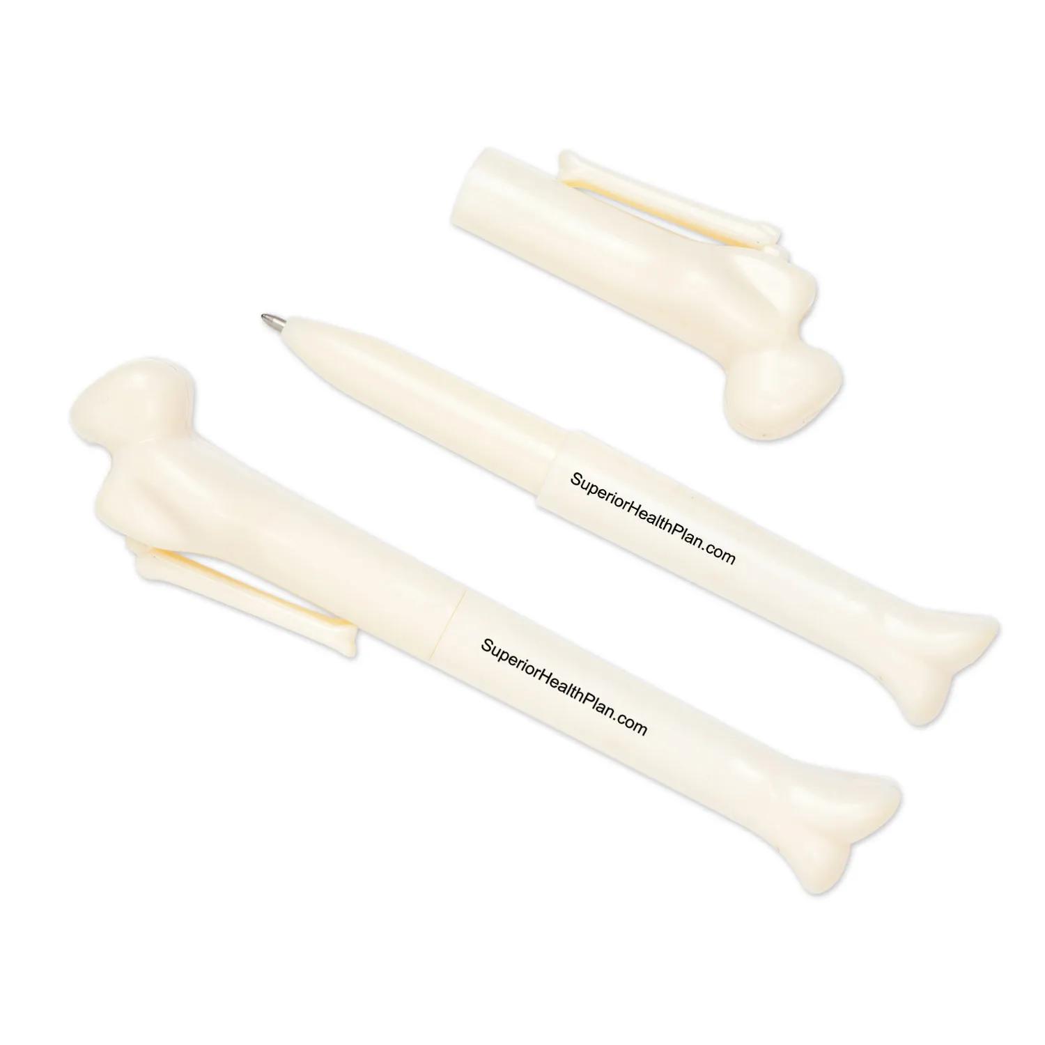 Bone Pen Novelty Shape Custom Imprint Writing Gift