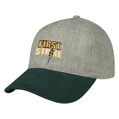 Baseball Cap Wool Blend 6-Panel Structured (One Size)