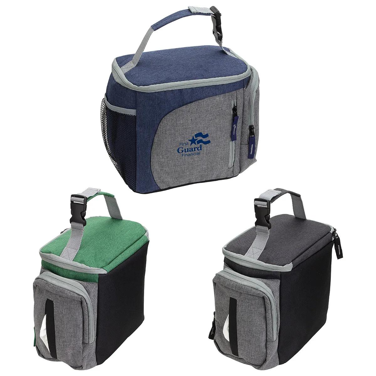 Summit Insulated Cooler Bag with Napkin Dispenser - promotional product with custom logo