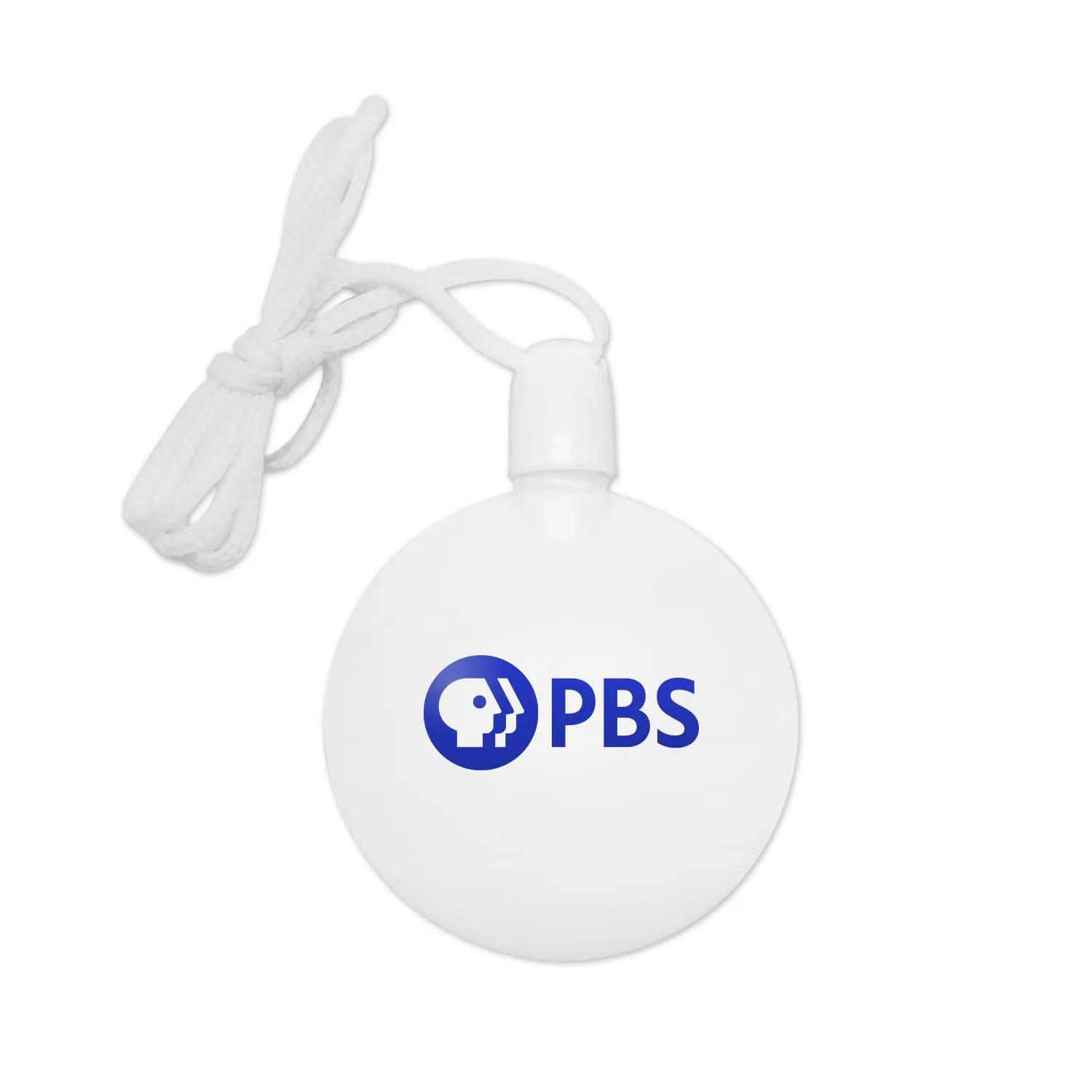 Bubble Necklace Round String Carrier Custom Imprint - product view 5