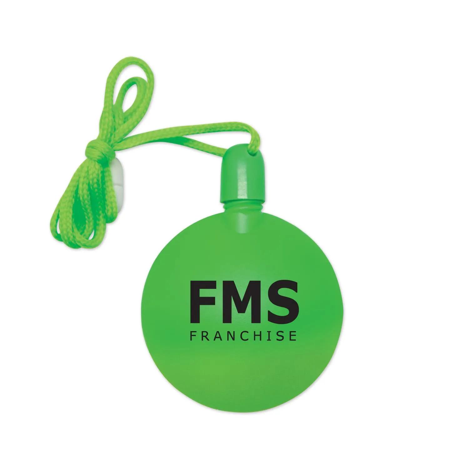 Bubble Necklace Round String Carrier Custom Imprint - product view 6