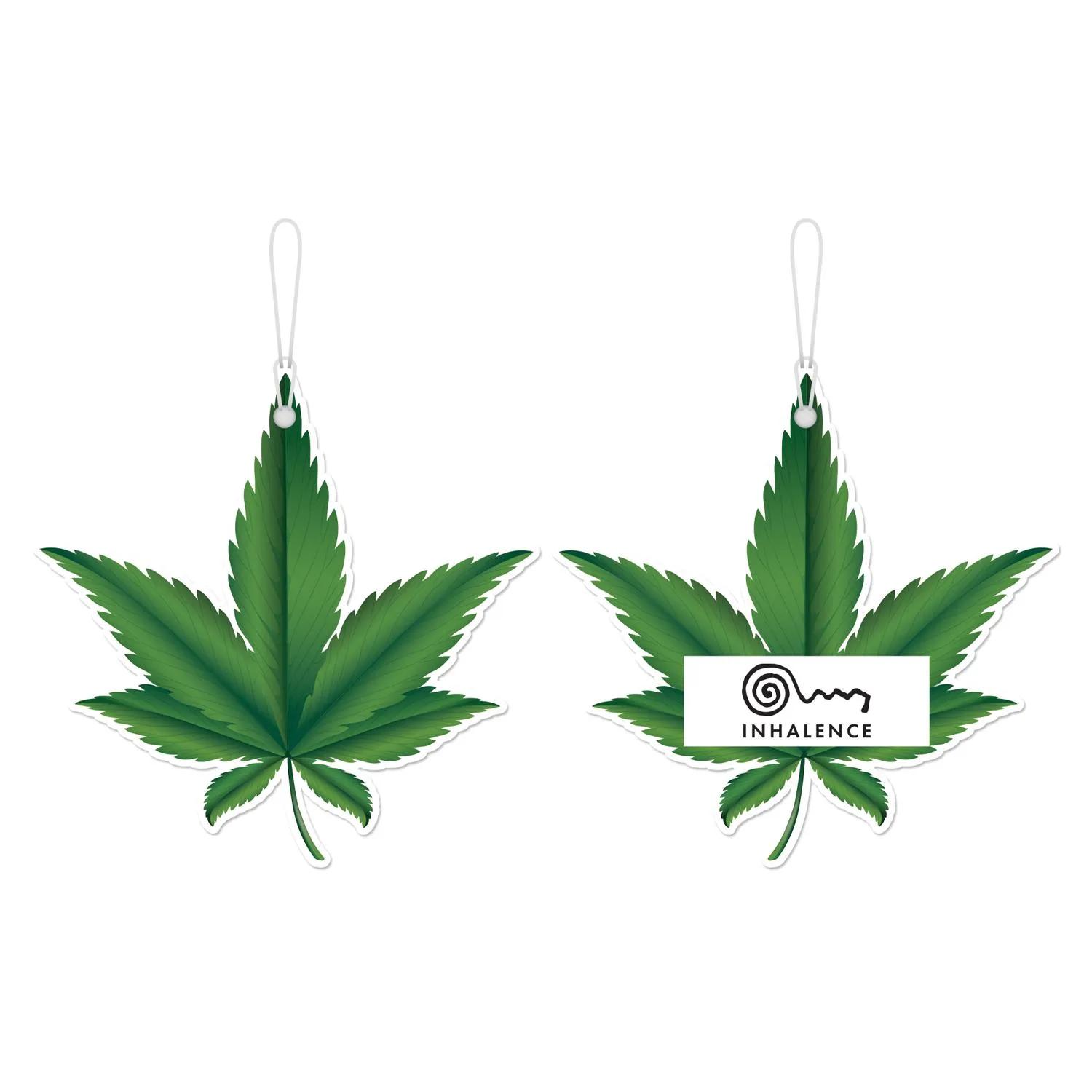 Air Freshener Cannabis Leaf Shape Stock Design