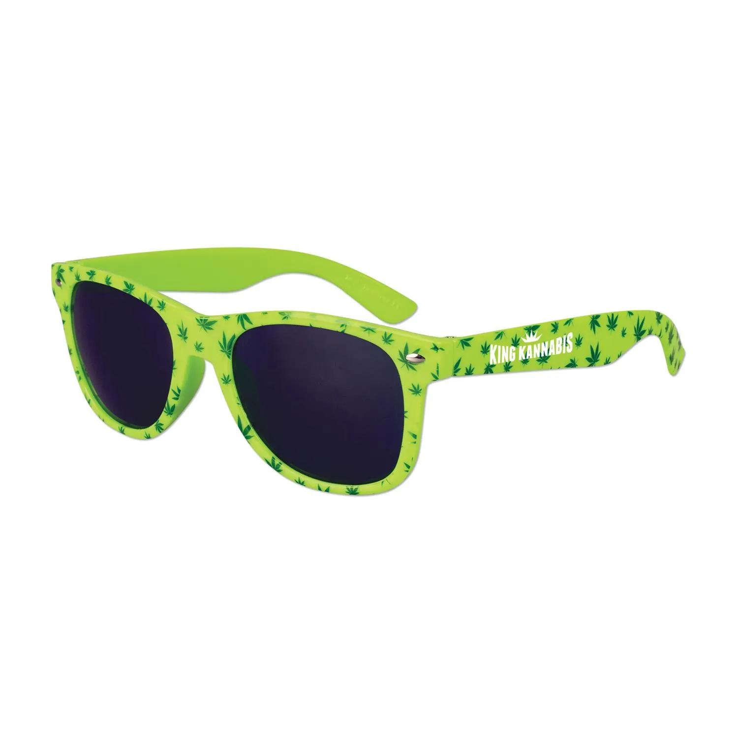 Cannabis Sunglasses Medical Marijuana Industry Promo