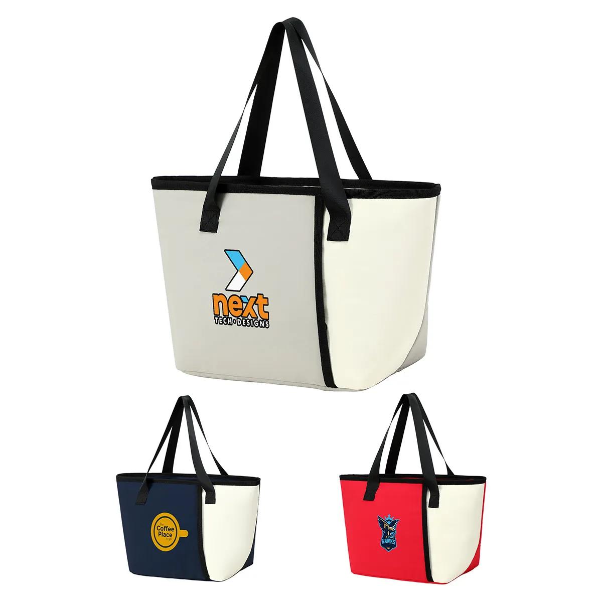 Wrightwood Nylon Lunch Cooler Tote - promotional product with custom logo