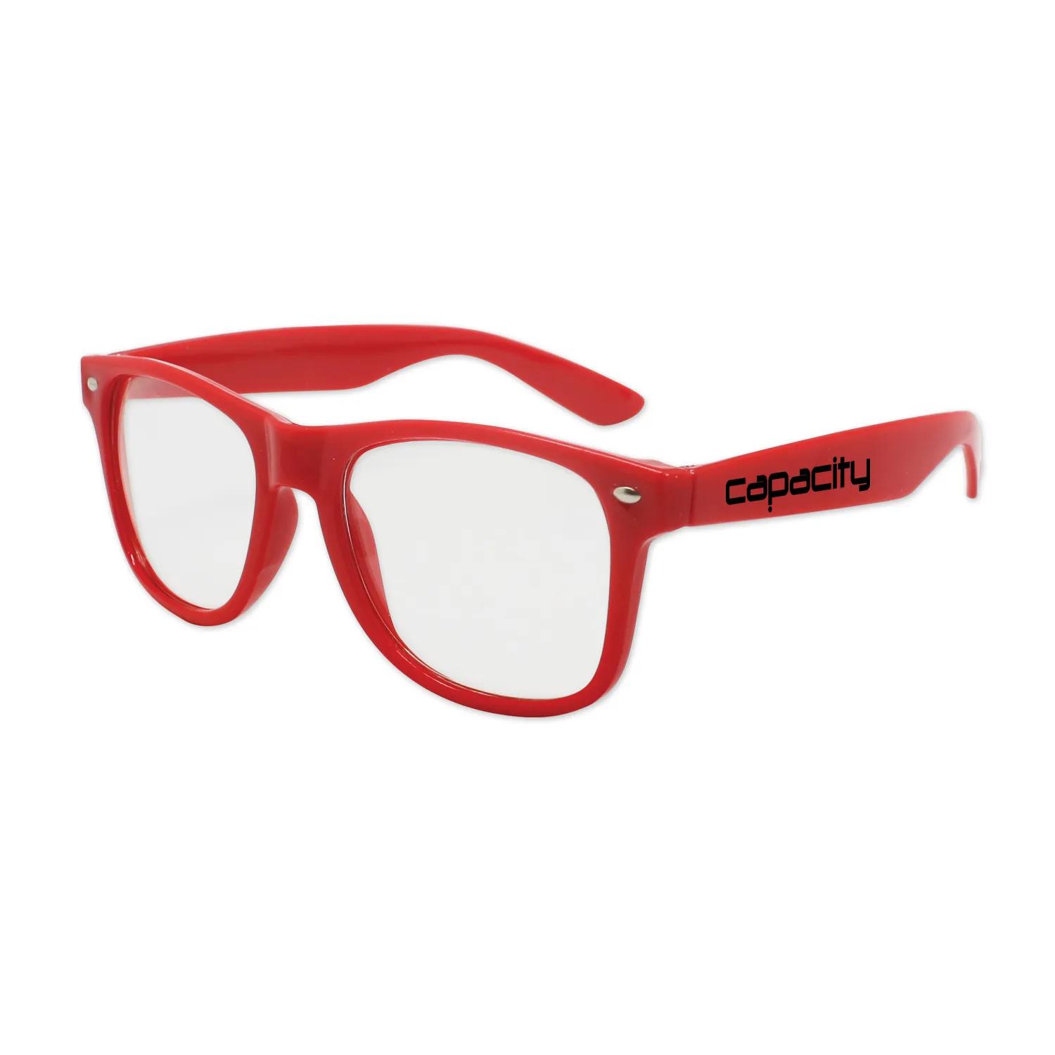 Clear Lens Glasses Iconic Frame UV400 Protection