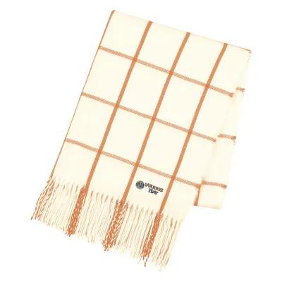 Charleston Scarf Acrylic Fringed - 71 x 28 in