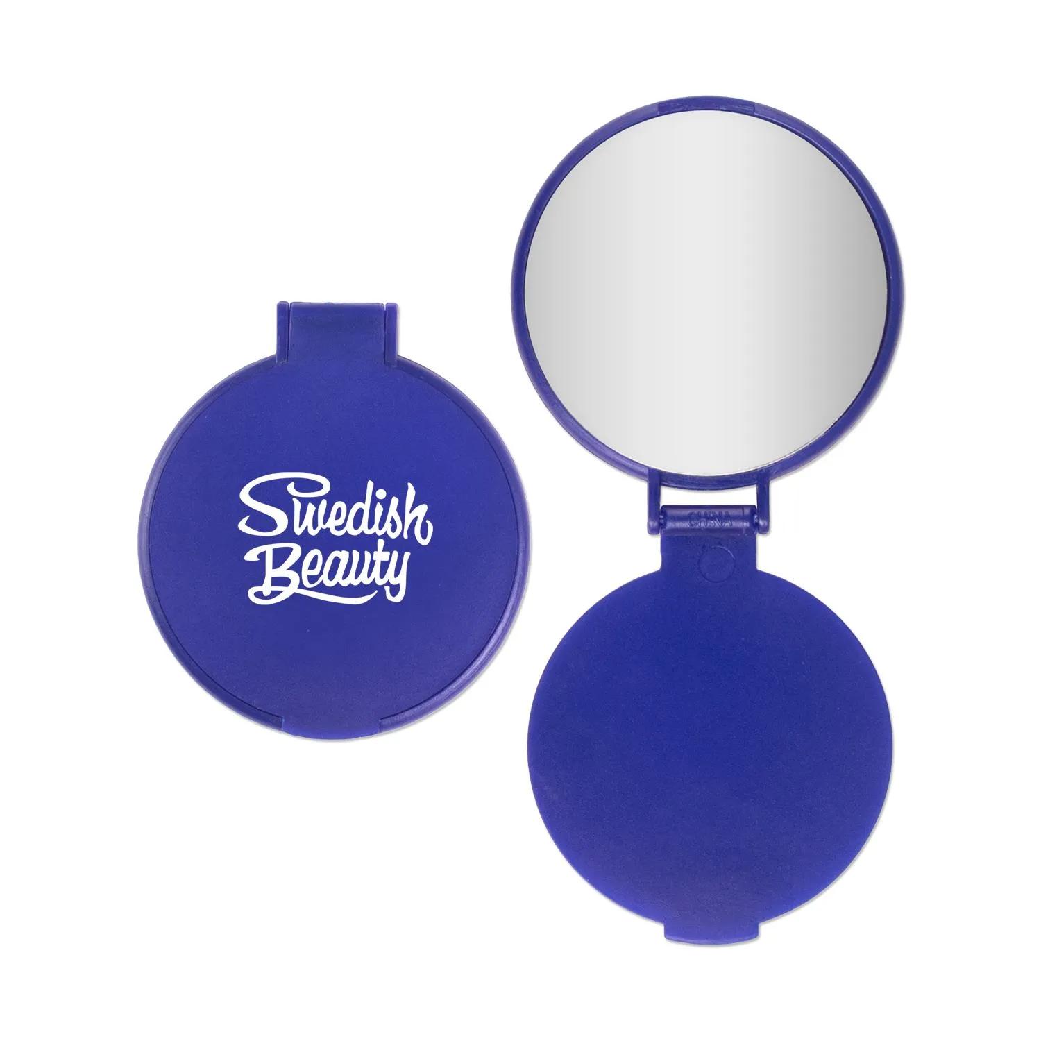 Compact Mirror Round Plastic Body Safe Plastic Mirror - product view 2
