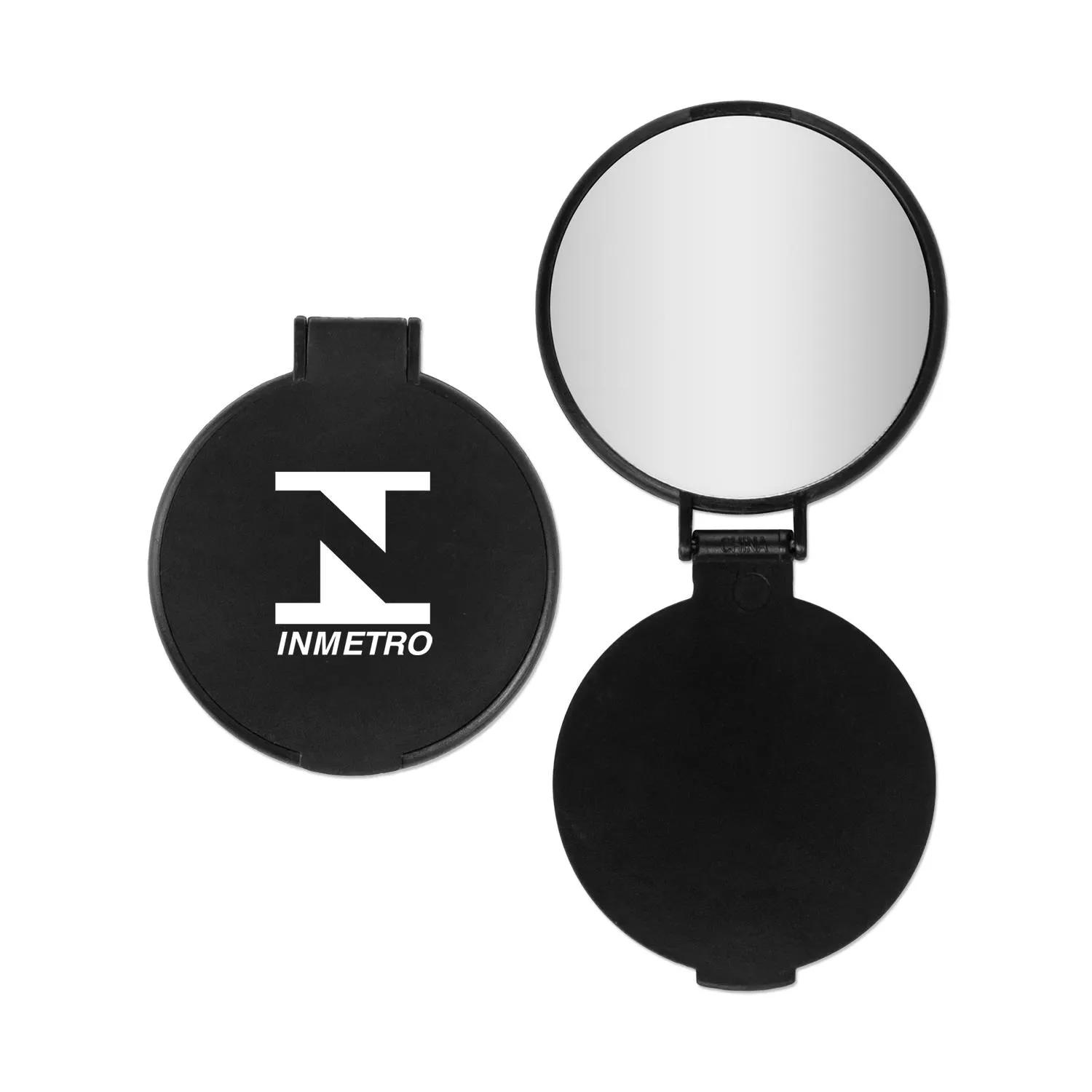 Compact Mirror Round Plastic Body Safe Plastic Mirror - product view 3