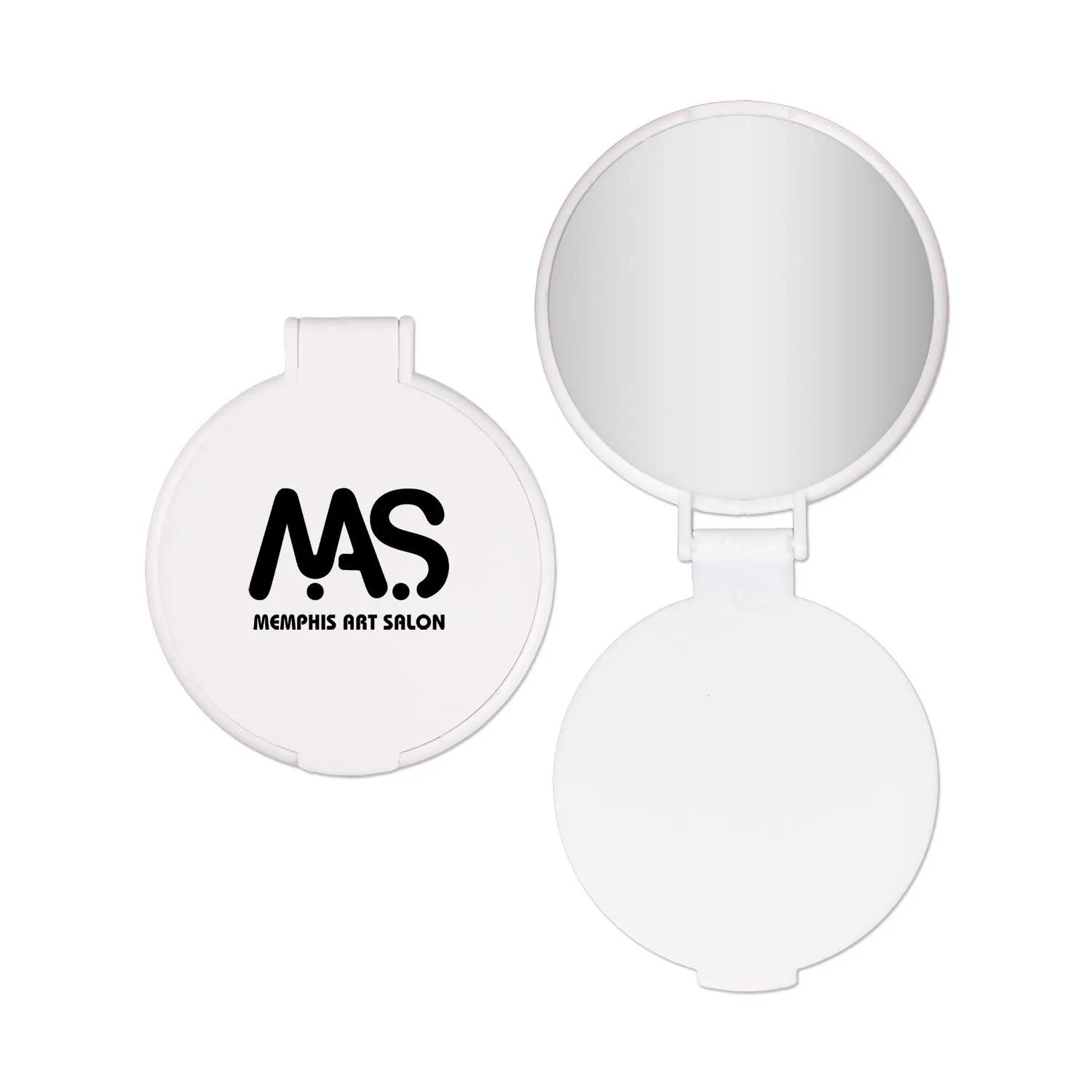Compact Mirror Round Plastic Body Safe Plastic Mirror - product view 4