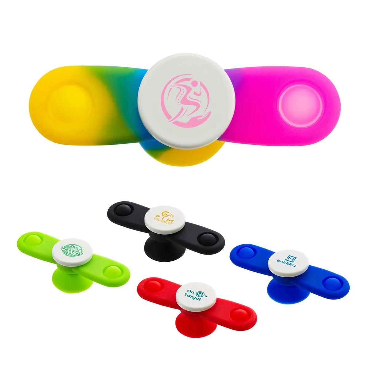 Push Pop Propeller With Suction Cup - promotional product with custom logo