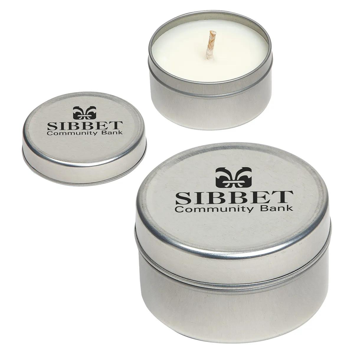 Tranquility Scented Candle - promotional product with custom logo