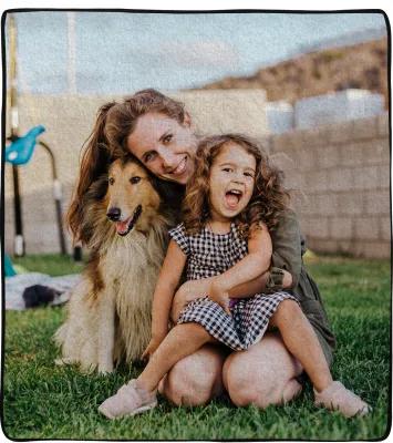 Blanket Dye Sublimated Micro Plush Polyester - 60 x 45 in