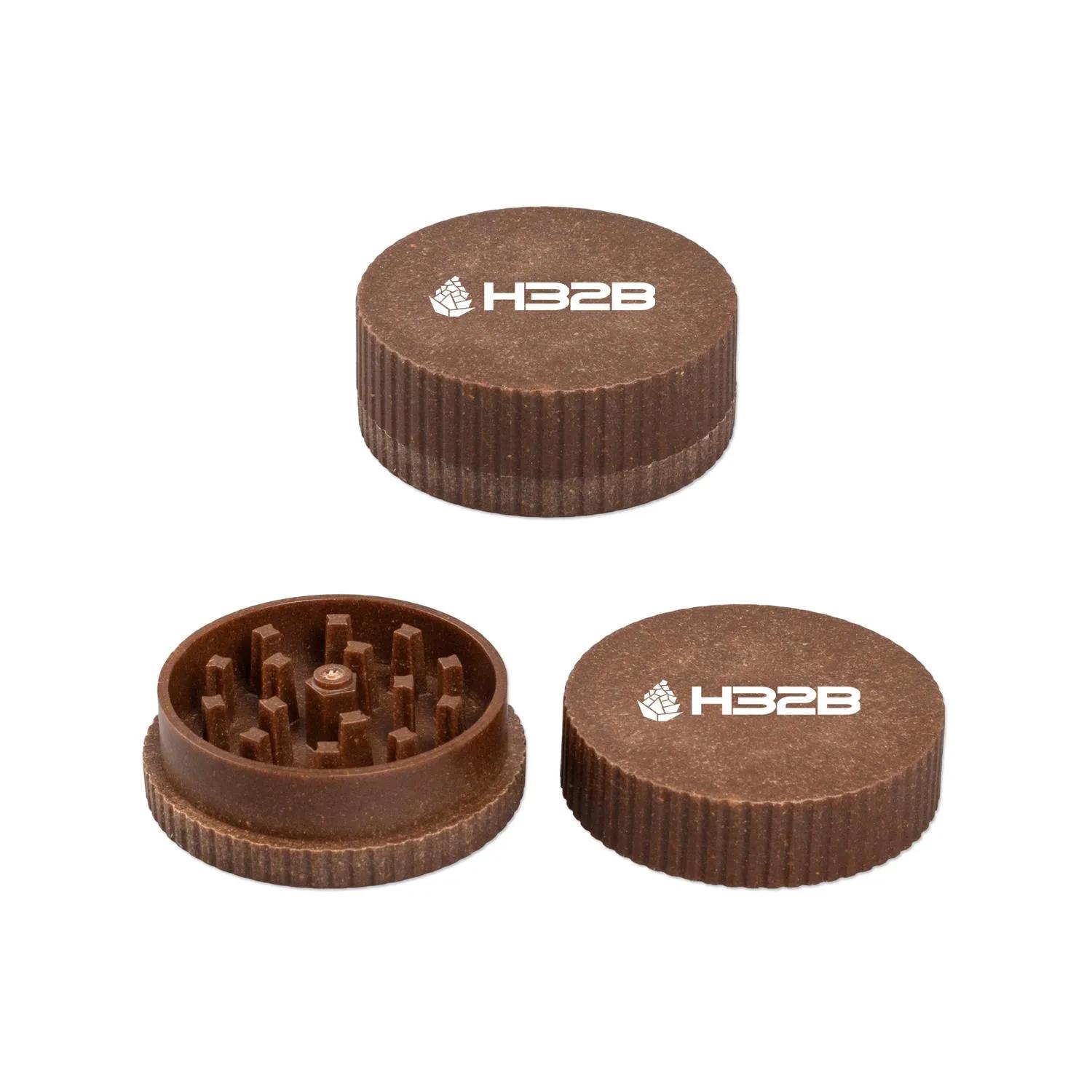 Hemp Grinder Biodegradable Custom Logo Full Color Print - product view 3
