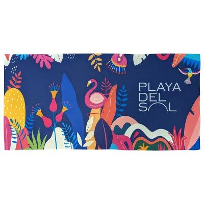 Beach Towel Sand-Free Waffle Weave Polyester - 30 x 60 in