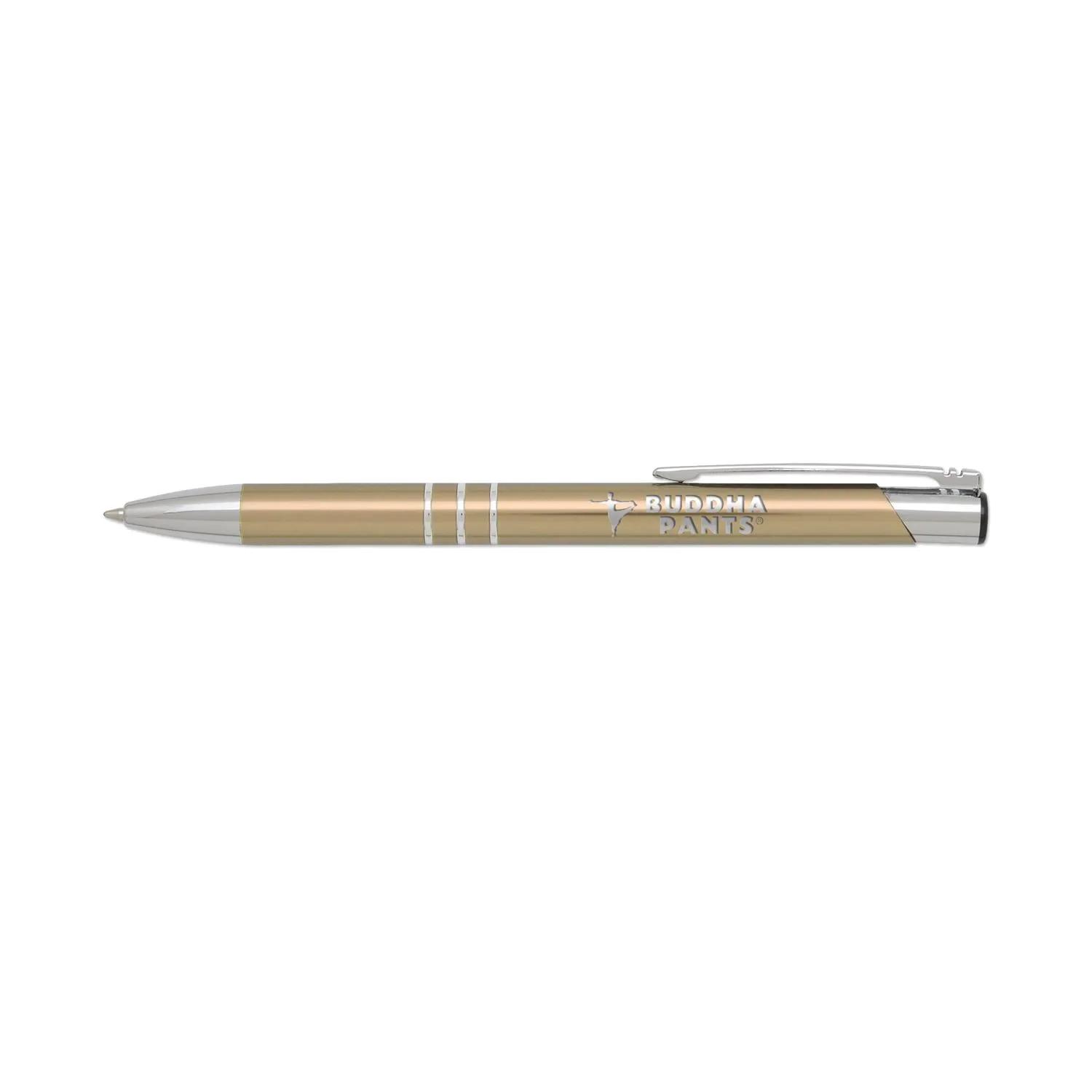 Metal Pen Laser Engraved Weighted High Shine Finish - product view 5