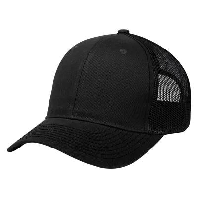 Baseball Cap Cotton Twill Mesh Back Structured (One Size) - product view 2