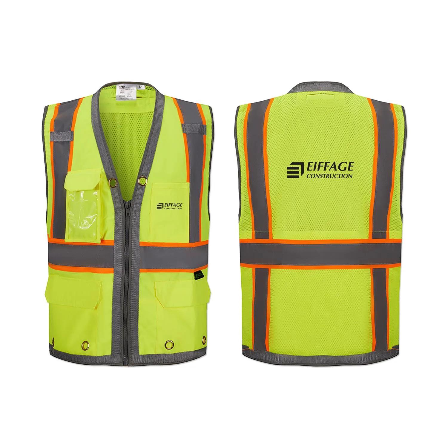 Surveyor Safety Vest with iPad Pocket Polyester Class 2 - product view 2