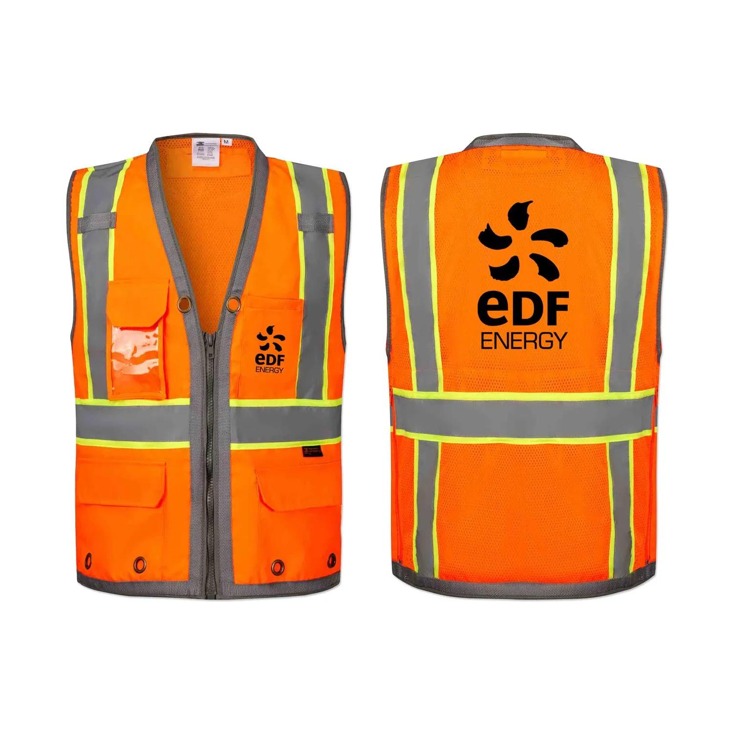Surveyor Safety Vest with iPad Pocket Polyester Class 2 - product view 3