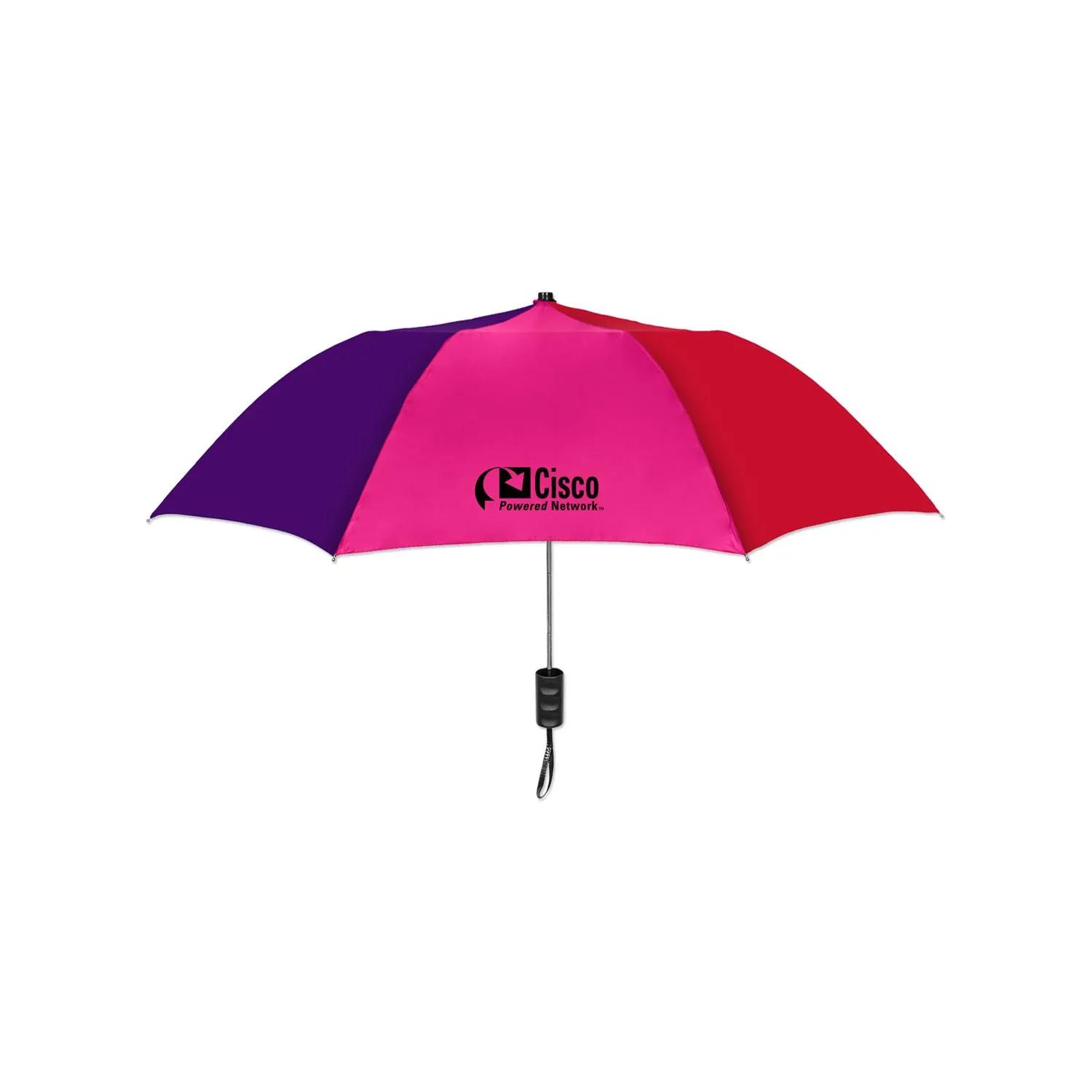 Folding Umbrella Two Color Panels Auto-Open Elite - product view 2