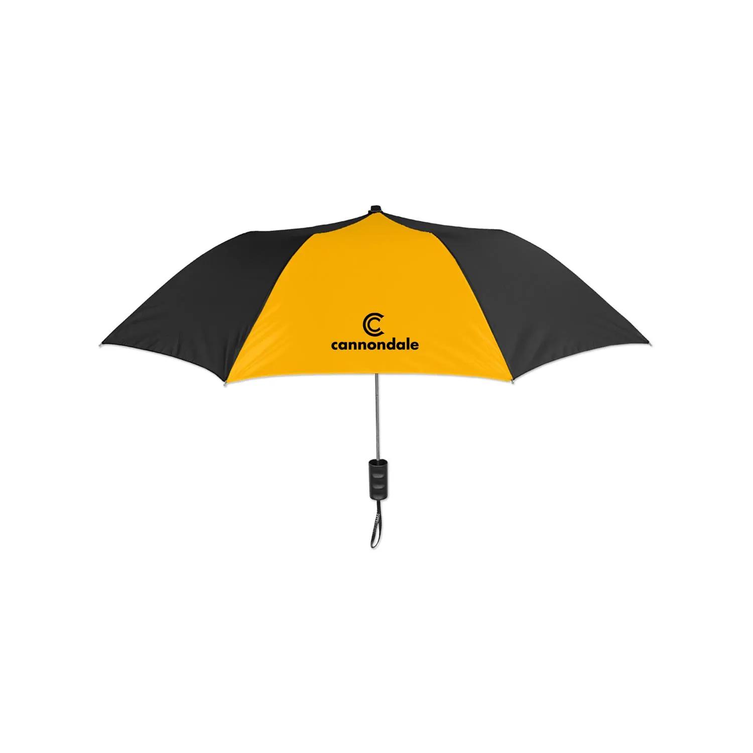 Folding Umbrella Two Color Panels Auto-Open Elite - product view 4
