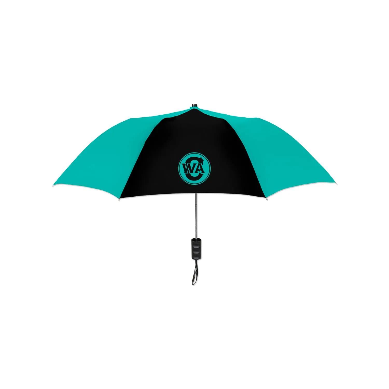 Folding Umbrella Two Color Panels Auto-Open Elite - product view 8
