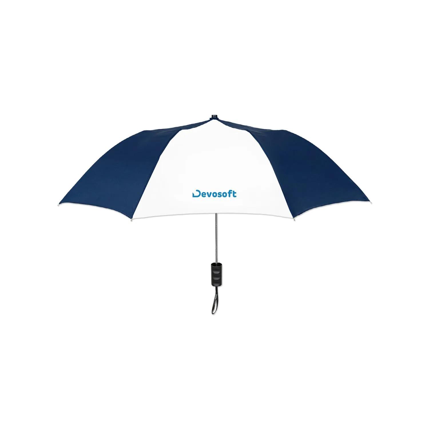 Folding Umbrella Two Color Panels Auto-Open Elite - product view 9