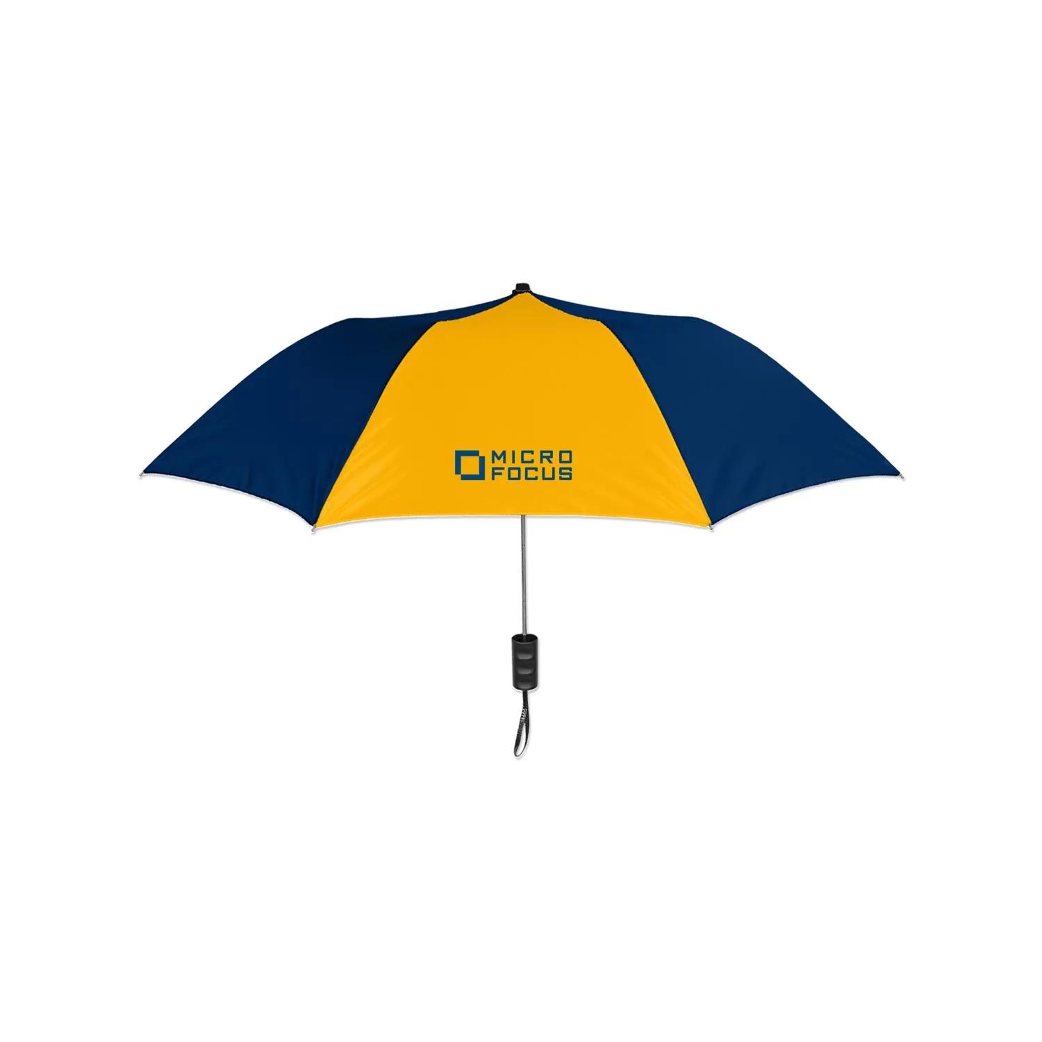 Folding Umbrella Two Color Panels Auto-Open Elite - product view 17