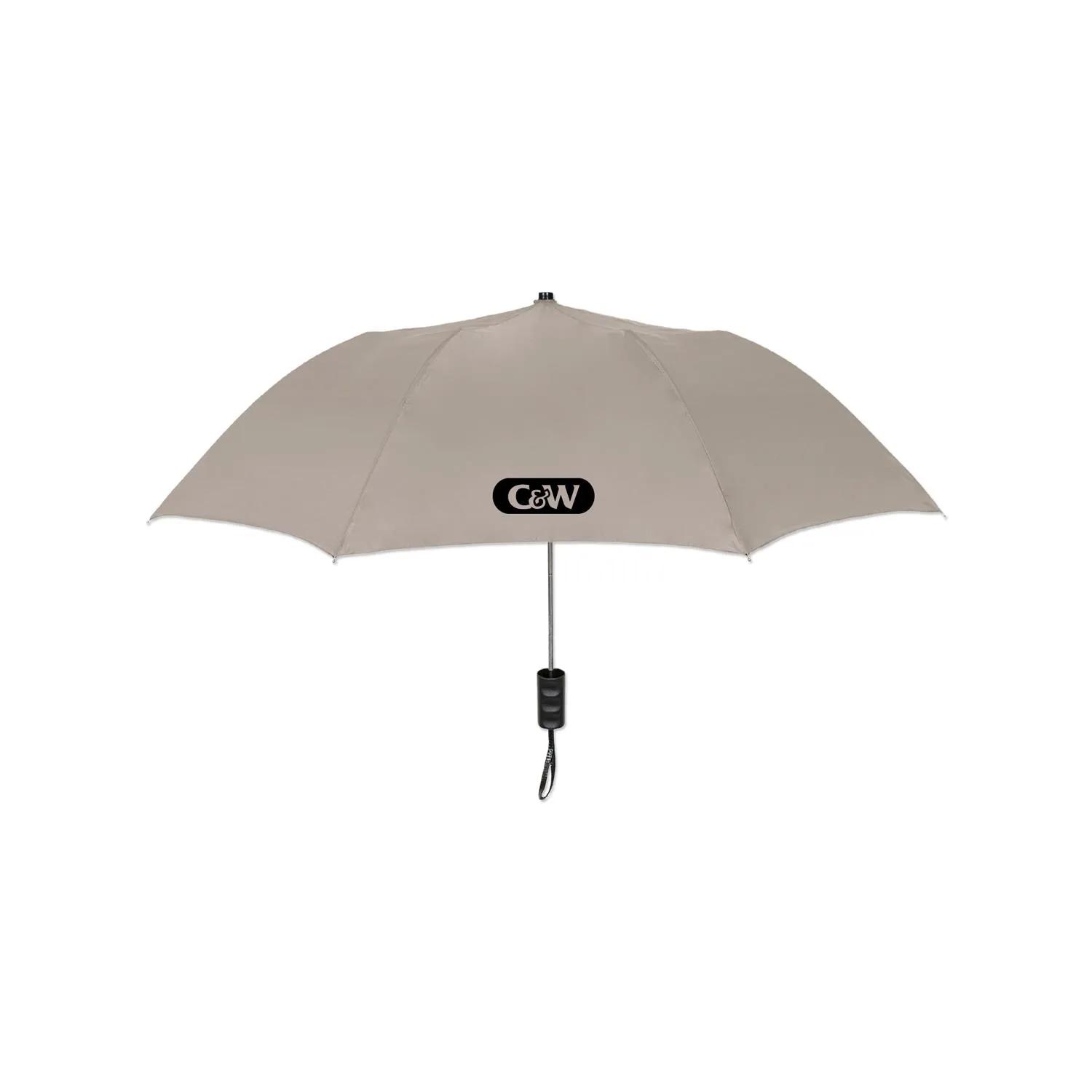 Folding Umbrella Solid Colors Auto-Open Polyester - product view 9