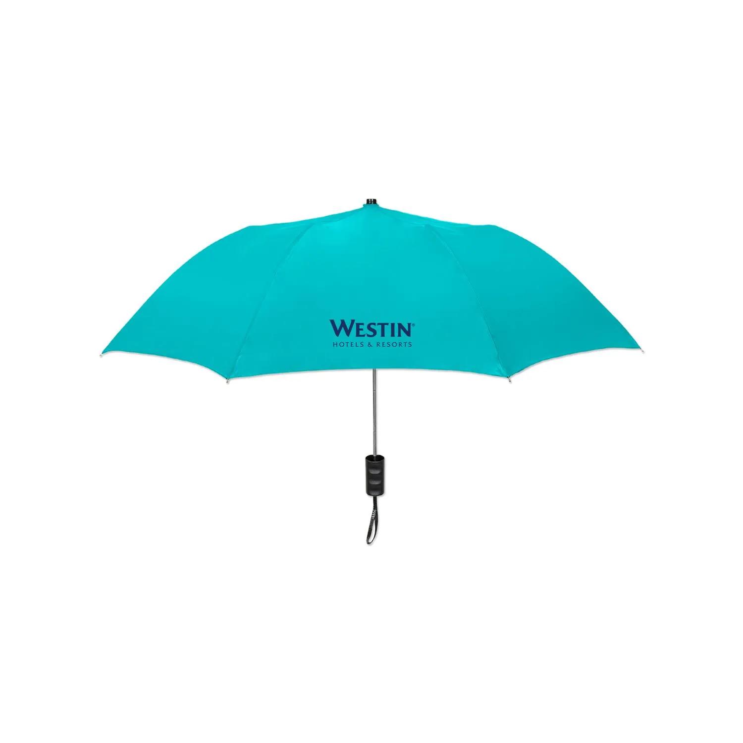 Folding Umbrella Solid Colors Auto-Open Polyester - product view 14
