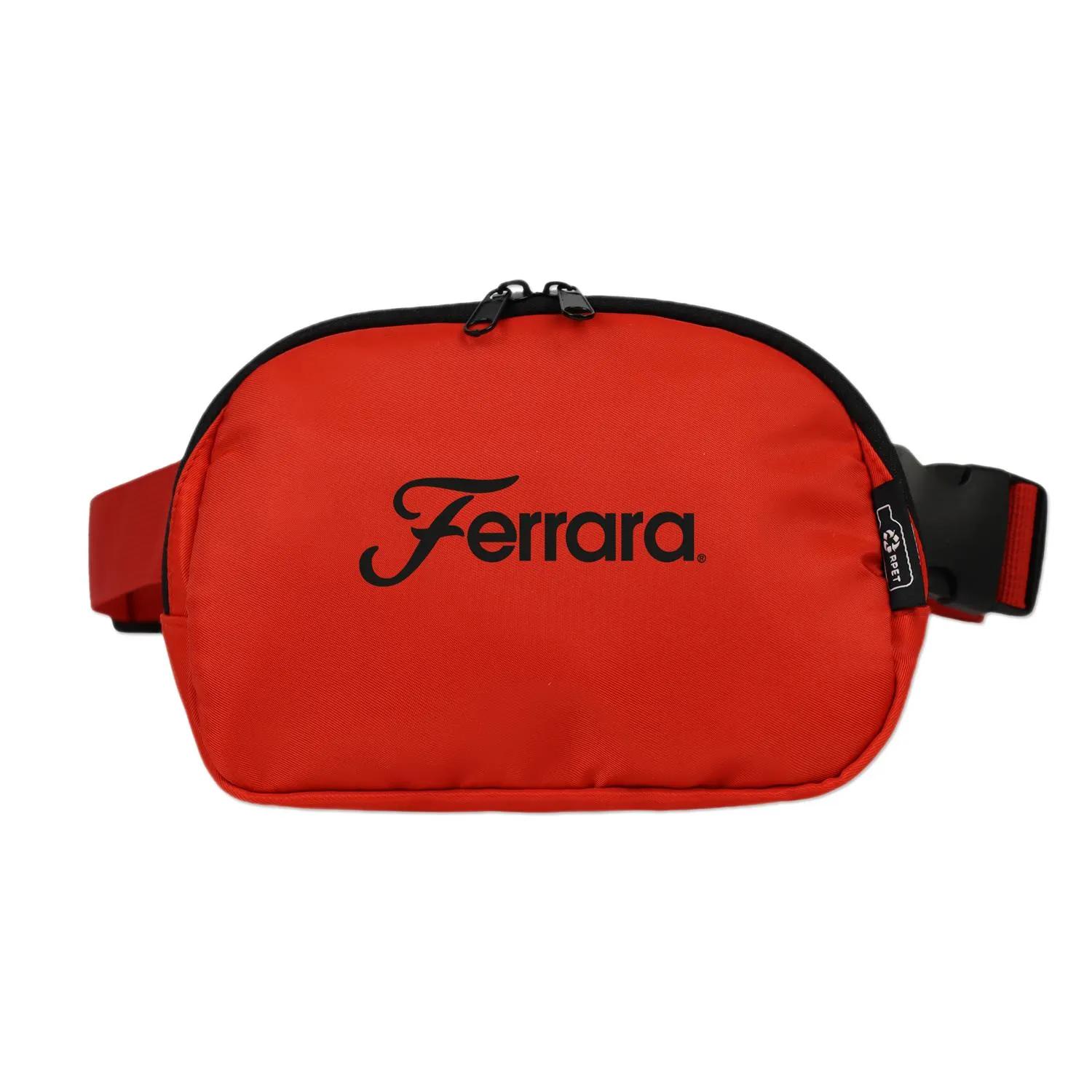 Belt Bag Water Resistant RPET Polyester Zipped - product view 4