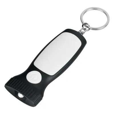 Custom Keychain Slim LED Light Momentary Button - 3 x 1.25 in - product view 2