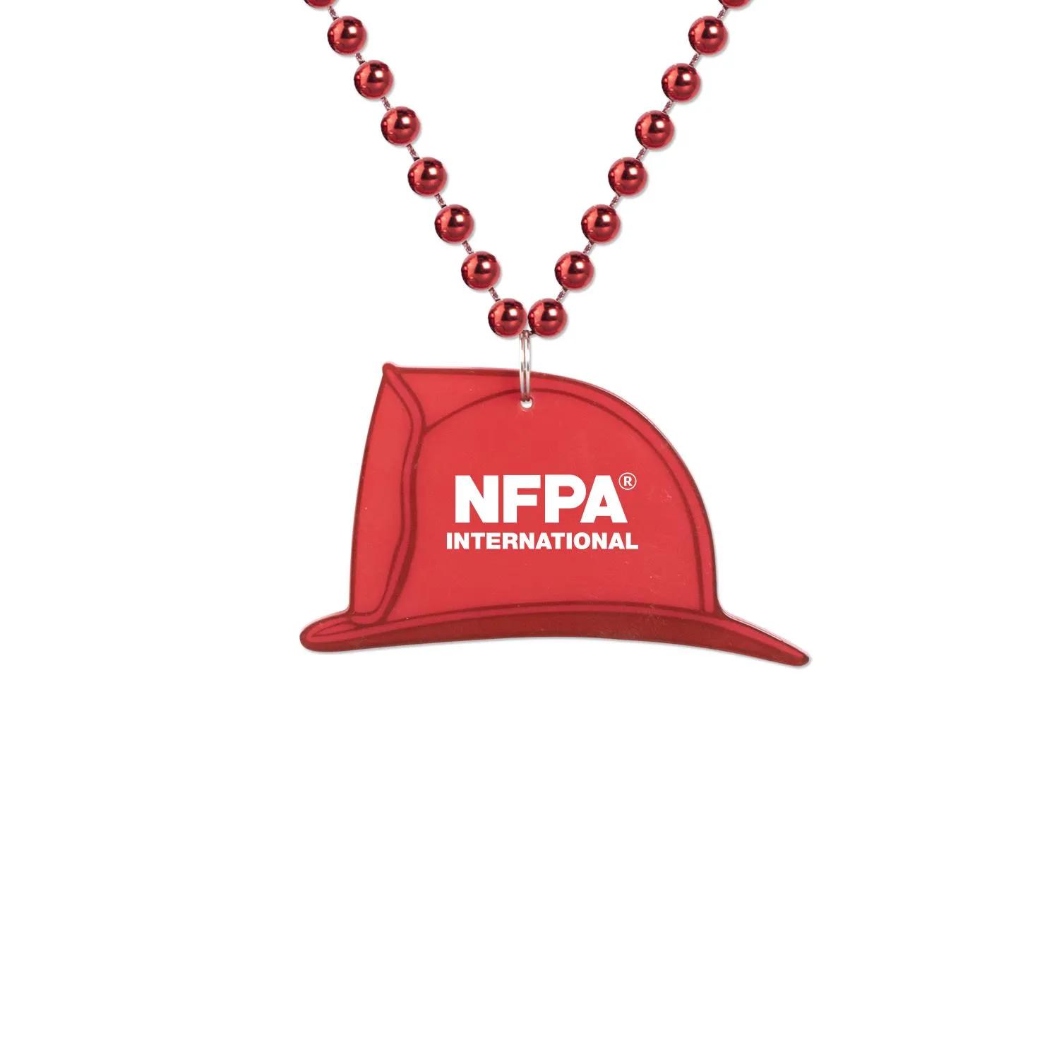 Fire Hat Medallion Safety Awareness Giveaway Item