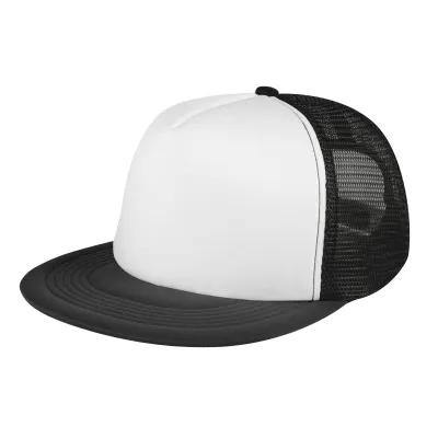 Trucker Cap Flat Bill Polyester Foam - 5 Panel - product view 3