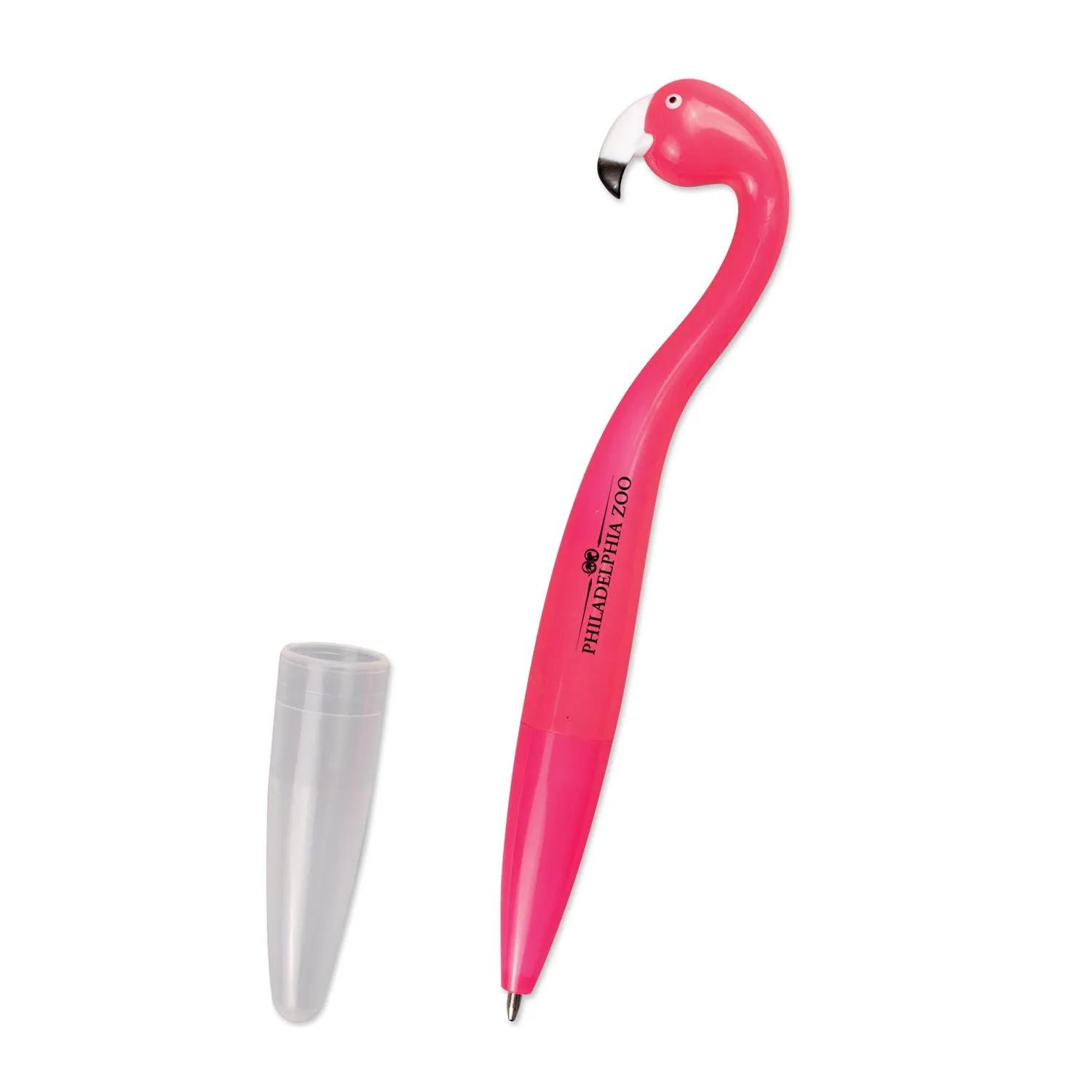 Flamingo Pen Novelty Shape Fun Design Promotional Gift