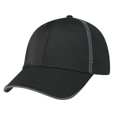 Baseball Cap Contrast Stitch Polyester - 6 Panel - product view 4