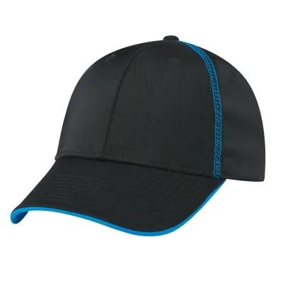 Baseball Cap Contrast Stitch Polyester - 6 Panel - product view 6