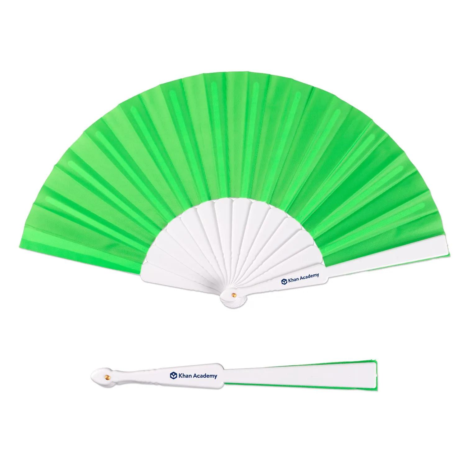 Custom Hand Fan Folding Accordion Outdoor Events - product view 6