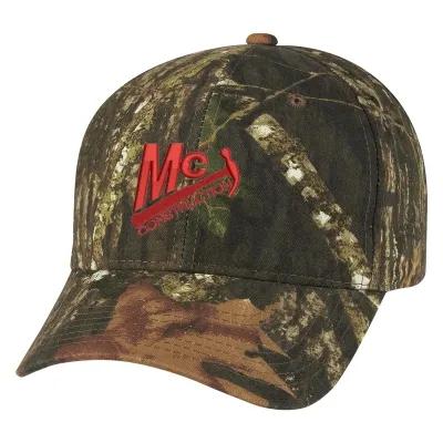 Baseball Cap Camouflage Cotton Polyester Blend - 6 Panel
